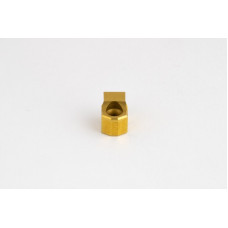 HIN, пластина для протягування шпонкових пазов 5 мм, посадка з зазором D10, розмір 5, покриття TiN - упаковка з 2 штук