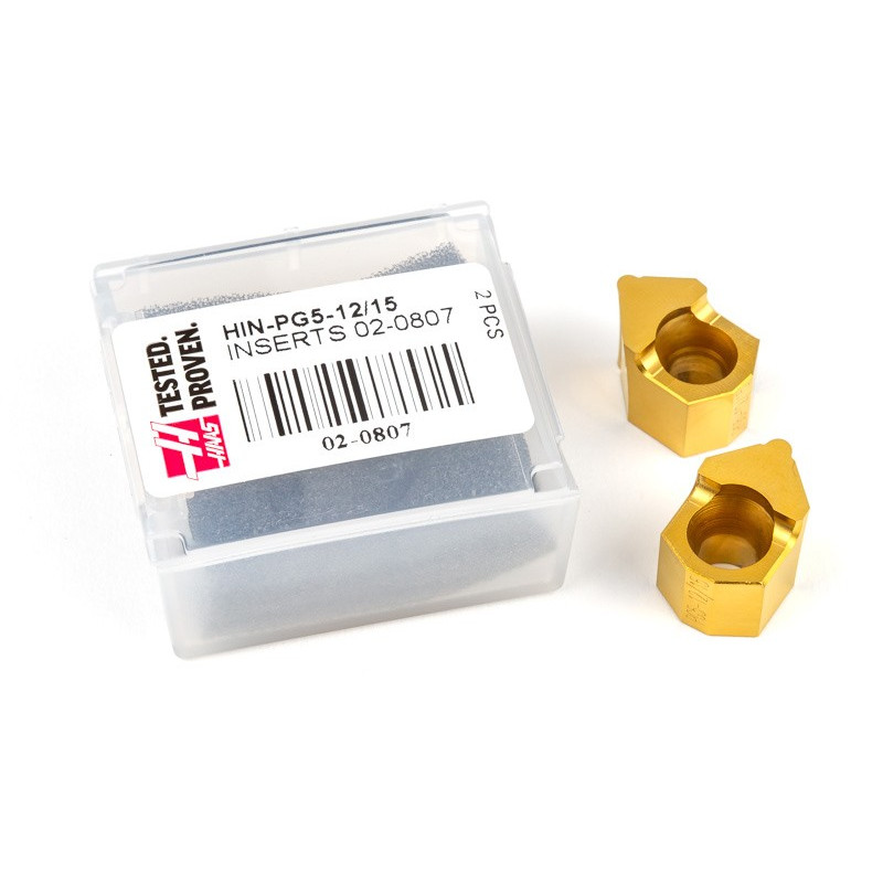 HIN-PG5, вставка синхронного шківа GT, 12-15 зубців, 14-зубчастий профіль, крок 5 мм, розмір 10, покриття TiN - упаковка з 2 штук