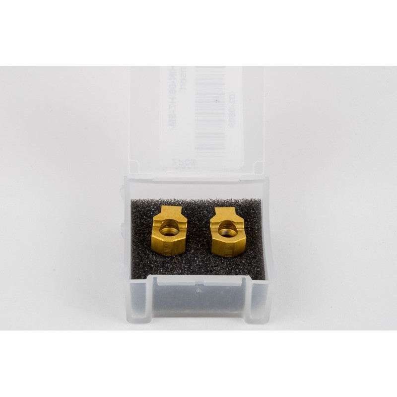 HIN, пластина для протягування шпонкових пазов 6 мм, H7-SM з ковзанням/щільним приляганням, розмір 6, покриття TiN - упаковка з 2 штук