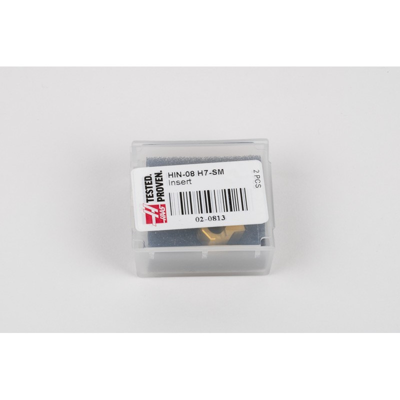 HIN, пластина для протягування шпонкових пазов 8 мм, H7-SM з ковзанням/щільним приляганням, розмір 8, покриття TiN - упаковка з 2 штук