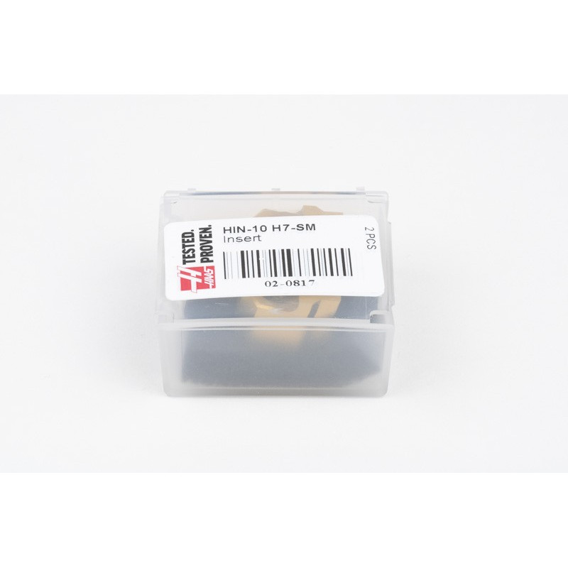 HIN, пластина для протягування шпонкових пазов 10 мм, H7-SM з ковзанням/щільним приляганням, розмір 10, покриття TiN - упаковка з 2 штук
