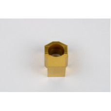 HIN, пластина для протягування шпонкових пазов 10 мм, посадка з зазором D10, розмір 10, покриття TiN - упаковка з 2 штук