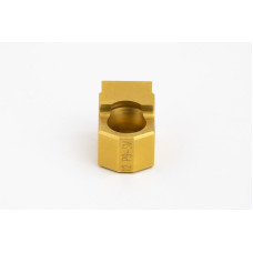 HIN, пластина для протягування шпонкових пазов 12 мм, посадка з натягом P9-SM, розмір 12, покриття TiN - упаковка з 2 штук