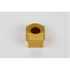 HIN, пластина для протягування шпонкових пазов 14 мм, посадка з зазором D10, розмір 14/16, покриття TiN - упаковка з 2 штук