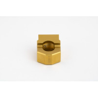 HIN, пластина для протягування шпонкових пазов 16 мм, посадка з натягом P9-SM, розмір 14/16, покриття TiN - упаковка з 2 штук