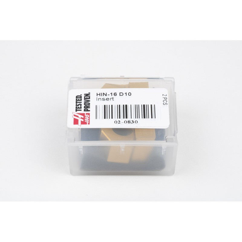 HIN, 16mm Keyway Broaching Insert, D10 Clearance Fit, Size 14/16, TiN Coated - Pack of 2
