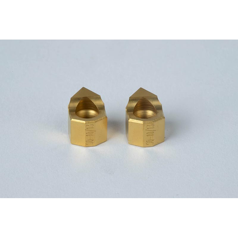 HIN-SQ, 11mm (1/2") Square Broaching Insert, Size 10/13, TiN Coated - Pack of 2