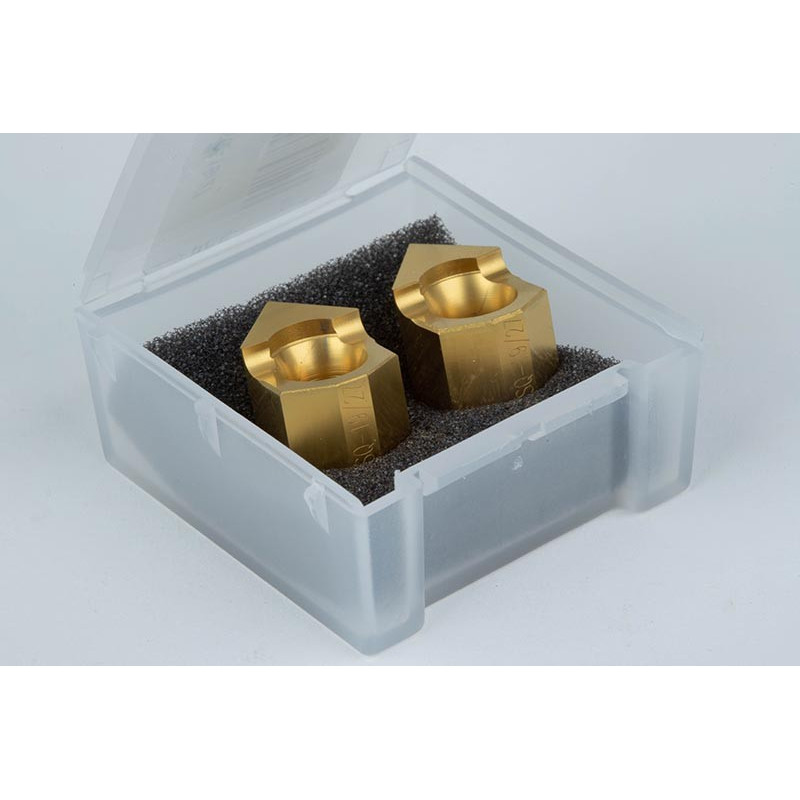 HIN-SQ, 21mm (3/4") Square Broaching Insert, Size 19/27, TiN Coated - Pack of 2