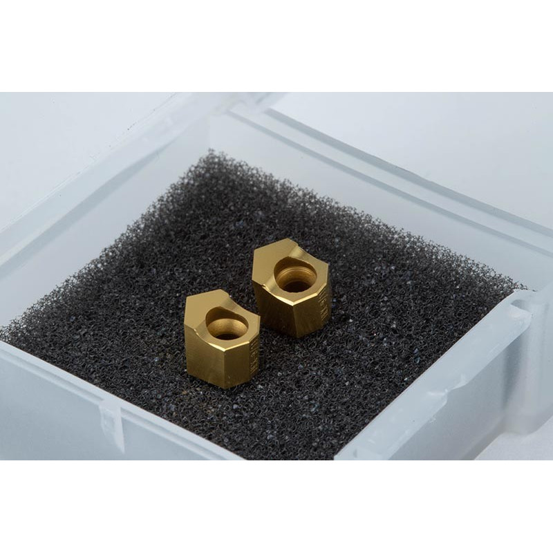 HIN-HEX, 10mm (3/8") Hex Broaching Insert, Size 9/11, TiN Coated - Pack of 2
