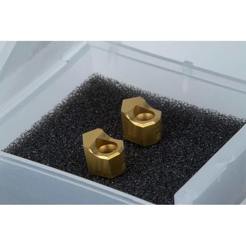 HIN-HEX, 14mm (1/2") Hex Broaching Insert, Size 11/17, TiN Coated - Pack of 2