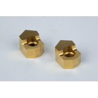 HIN-HEX, шестигранні прошивні пластини 21 мм (3/4 дюйма), розмір 17/28, покриття TiN - упаковка з 2 штук