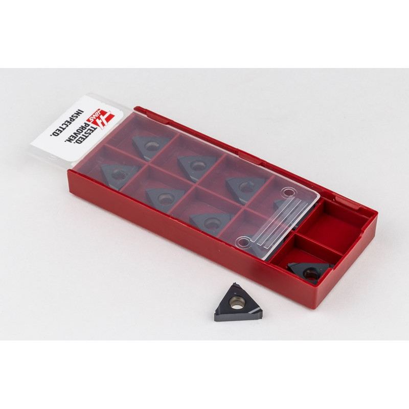 Твердосплавна різьбонарізна пластина ER16-0.7ISO, клас сплаву HU35T - упаковка з 10 штук