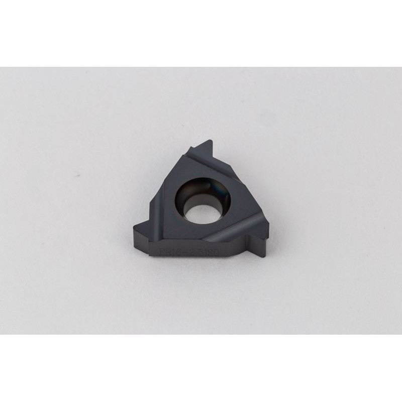 Твердосплавна різьбонарізна пластина ER16-2.5ISO, клас сплаву HU35T - упаковка з 10 штук