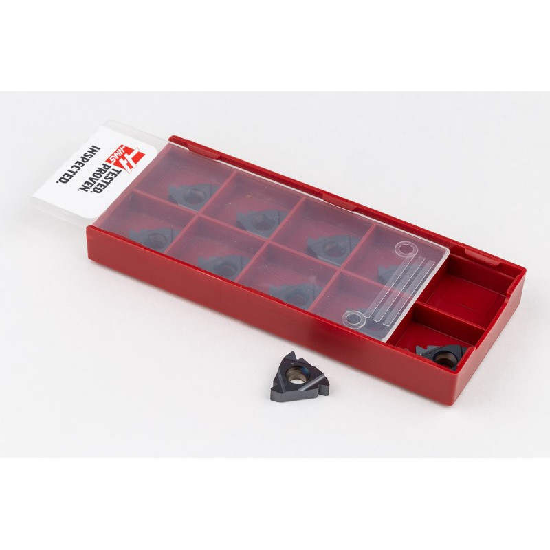 Твердосплавна різьбонарізна пластина ER16-3.0ISO, клас сплаву HU35T - упаковка з 10 штук