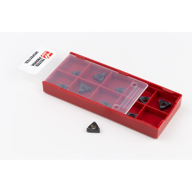 IR11-0.4ISO Carbide Threading Insert, Grade HU35T - Pack of 10