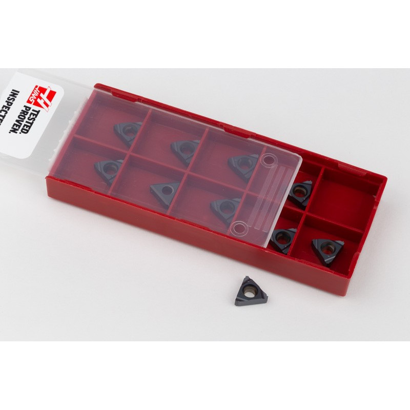 IR11-0.6ISO Carbide Threading Insert, Grade HU35T - Pack of 10