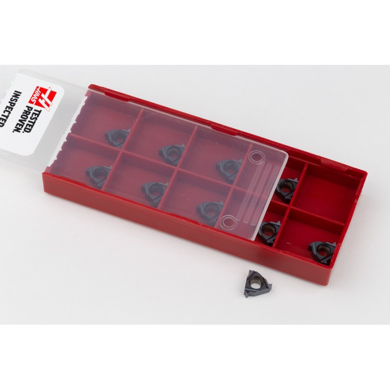 IR11-1.75ISO Carbide Threading Insert, Grade HU35T - Pack of 10