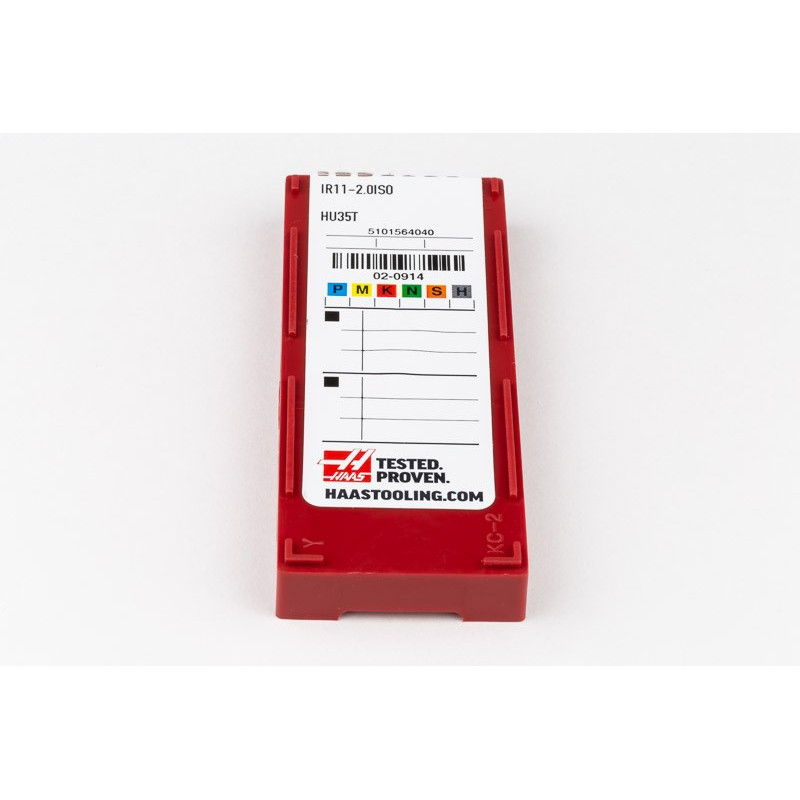IR11-2.0ISO Carbide Threading Insert, Grade HU35T - Pack of 10