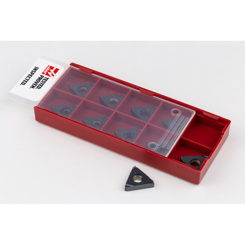 IR16-0.4ISO Carbide Threading Insert, Grade HU35T - Pack of 10