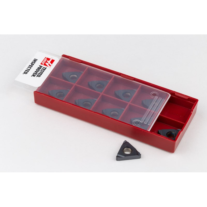 IR16-0.8ISO Carbide Threading Insert, Grade HU35T - Pack of 10