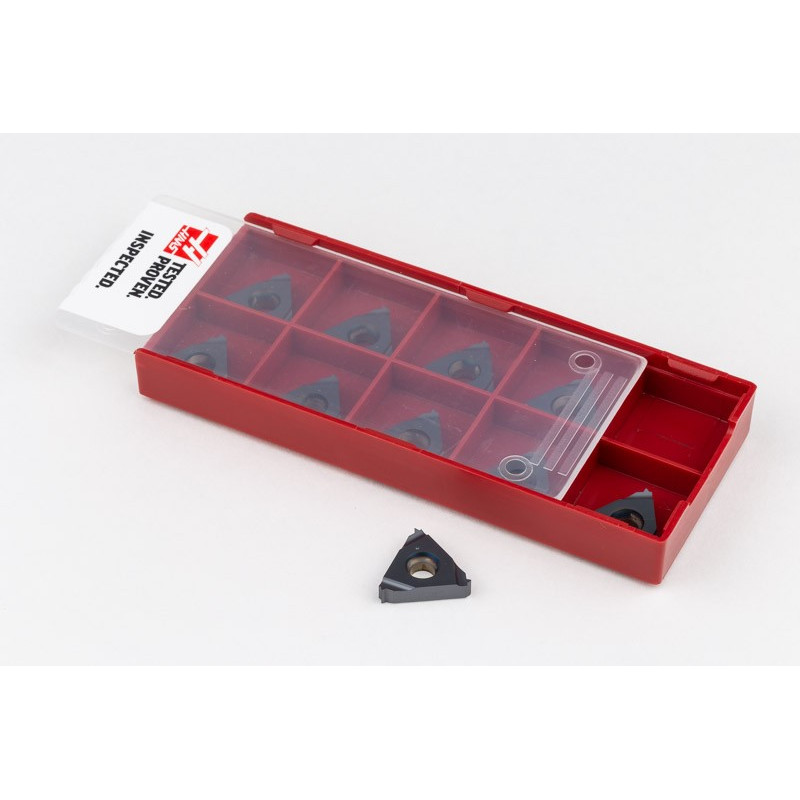 IR16-1.25ISO Carbide Threading Insert, Grade HU35T - Pack of 10