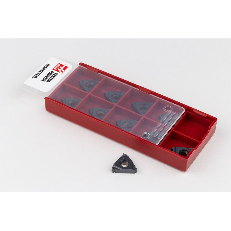 IR16-1.75ISO Carbide Threading Insert, Grade HU35T - Pack of 10