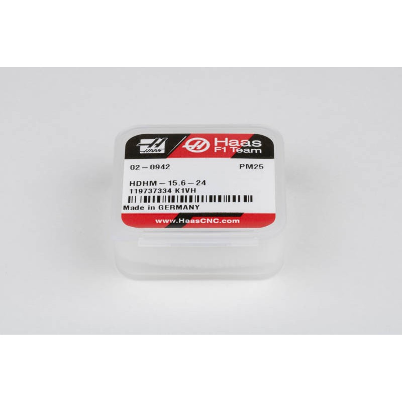 HMD, 15.6mm Ø Modular Drill Head Insert, Seat Size 24, Grade PM25