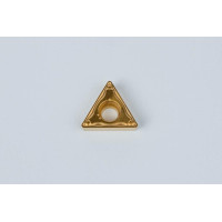 TCMT18151-HM / TCMT090204-HM, Твердосплавна токарна пластина, трикутна, сплав HM15C - упаковка з 10 штук