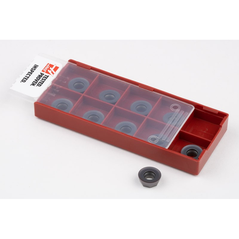 HRPP, Carbide Indexable End Mill Insert, Round, Grade HU30 - Pack of 10