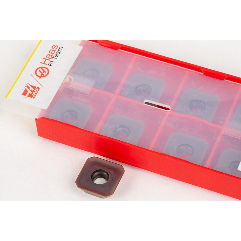 HSPP, Carbide Shell Mill Insert, Square Positive Positive, Grade HMP20 - Pack of 10