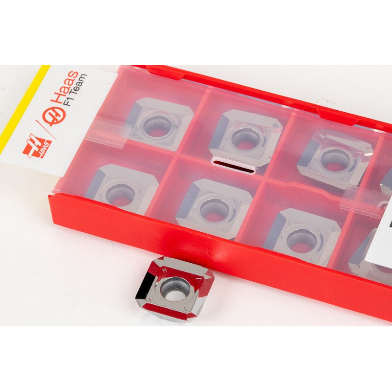 HSPP, Carbide Shell Mill Insert, Square Positive Positive, Grade HN25 - Pack of 10