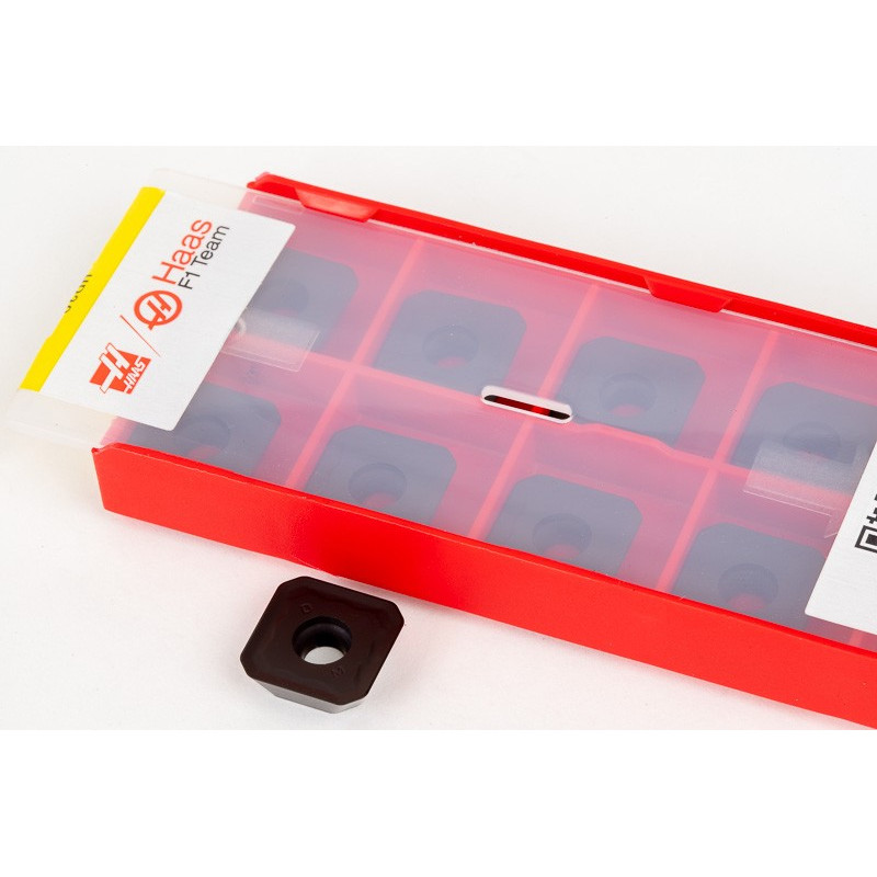 HSPP, Carbide Shell Mill Insert, Square Positive Positive, Grade HP30 - Pack of 10