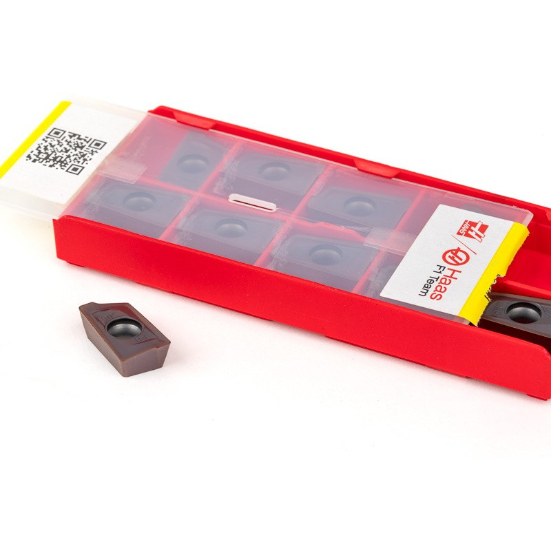 HAPN, Carbide Shell Mill Insert, Parallelogram Positive Negative, Grade HMP20 - Pack of 10