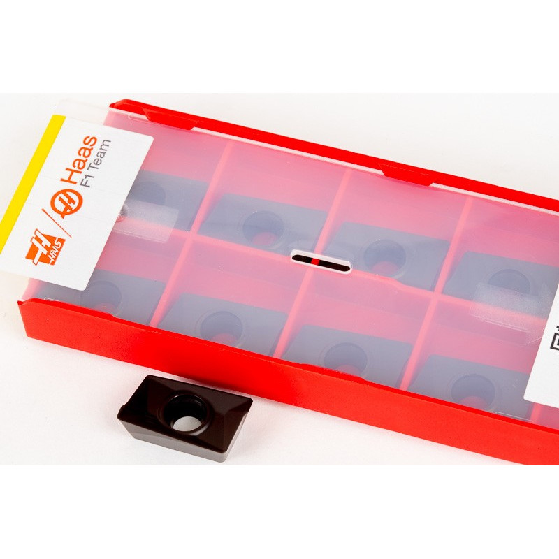 HAPN, Carbide Shell Mill Insert, Parallelogram Positive Negative, Grade HP30 - Pack of 10