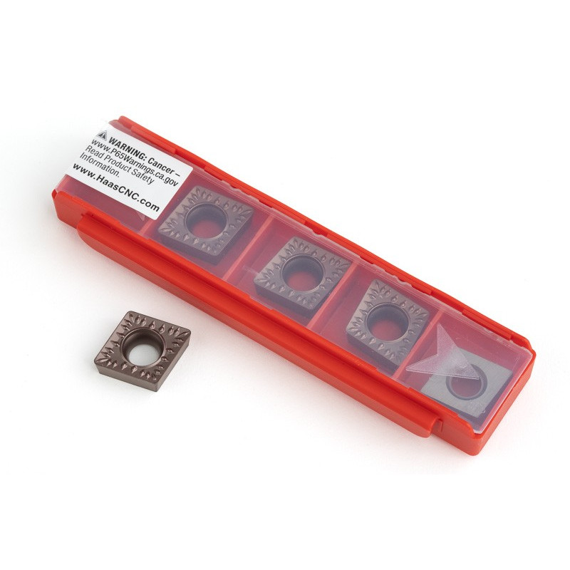 CCMT432-HMP / CCMT120408-HMP, Carbide Turning Insert, 80° Rhombic, Grade HTM25 - Pack of 5