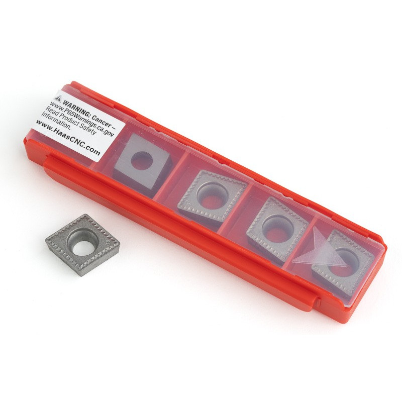 CCMT432-HMU / CCMT120408-HMU, Carbide Turning Insert, 80° Rhombic, Grade HTSU10 - Pack of 5