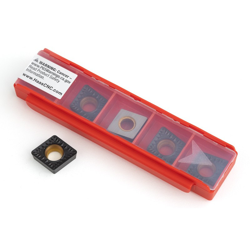 CCMT433-HMP / CCMT120412-HMP, Carbide Turning Insert, 80° Rhombic, Grade HTK20 - Pack of 5