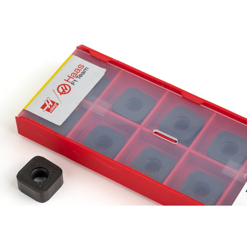 HCSHF, Carbide Shell Mill Insert, Double Square High Feed, Grade HMP35 - Pack of 10