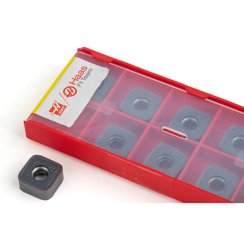 HCSHF, Carbide Shell Mill Insert, Double Square High Feed, Grade HMP20 - Pack of 10