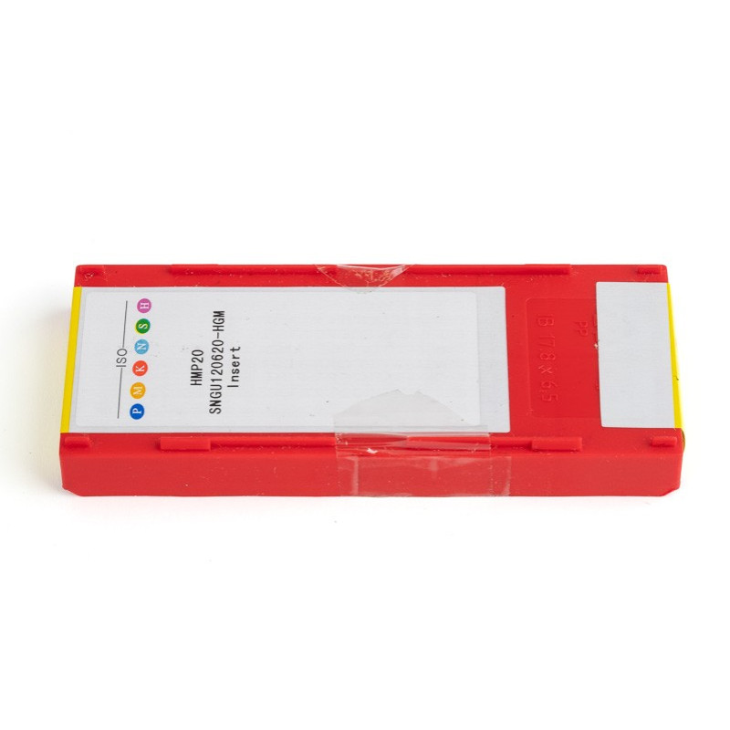 HCSHF, Carbide Shell Mill Insert, Double Square High Feed, Grade HMP20 - Pack of 10