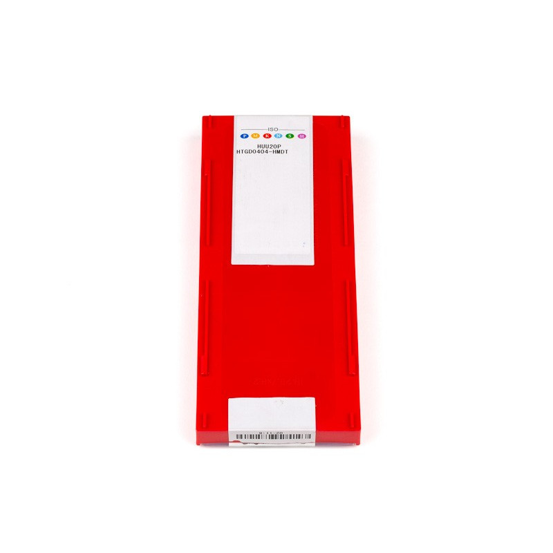 HTGD0404-HMDT, 4mm Carbide Multi-Directional Turning Insert, Size 4, Grade HUU20P - Pack of 10