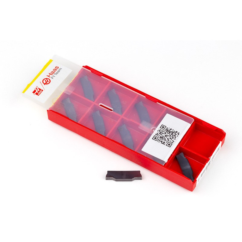 HTFD0303-HTG, 3mm Carbide Grooving Insert, Size 3, Grade HUU20P - Pack of 10