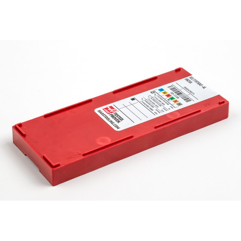 HPAL, Carbide Indexable End Mill Insert, Polygon, Grade HN25A, 0.4mm Corner Radius - Pack of 10