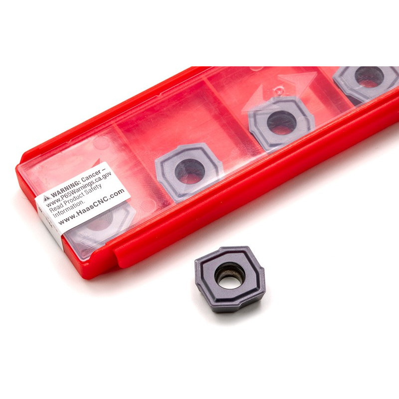 HID, Center Carbide Indexable Drill Insert, HM Chip Groove, Size G, Grade PM35 - Pack of 5