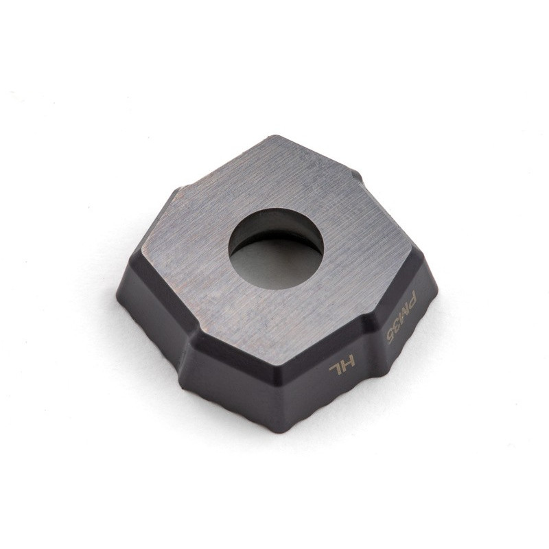 HID, Center Carbide Indexable Drill Insert, HL Chip Groove, Size G, Grade PM35 - Pack of 5
