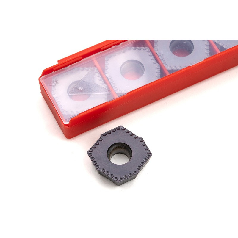 HID, Center Carbide Indexable Drill Insert, HL Chip Groove, Size G, Grade PM35 - Pack of 5