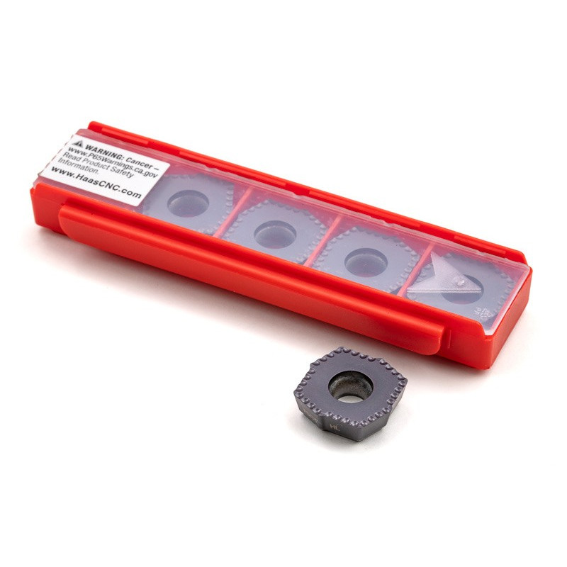 HID, Center Carbide Indexable Drill Insert, HL Chip Groove, Size G, Grade PM35 - Pack of 5