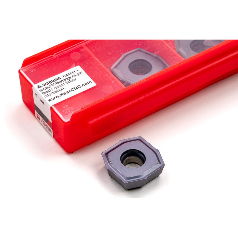 HID, Center Carbide Indexable Drill Insert, HM Chip Groove, Size H, Grade PM35 - Pack of 5