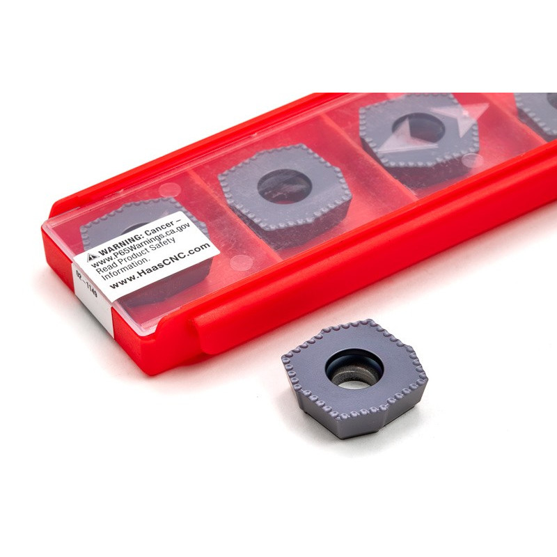 HID, Center Carbide Indexable Drill Insert, HL Chip Groove, Size H, Grade PM35 - Pack of 5