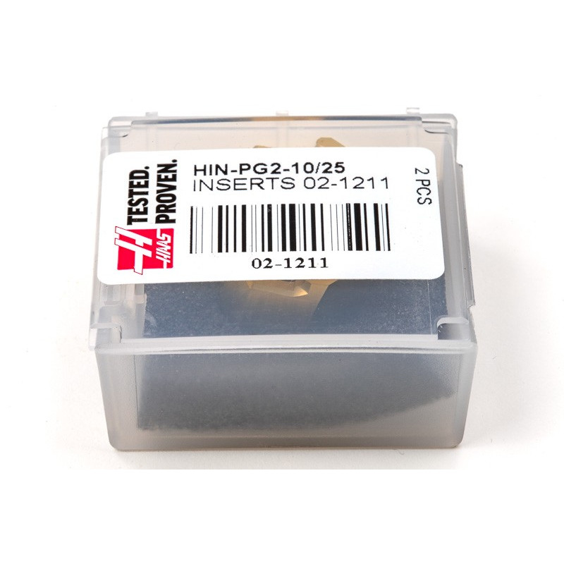 HIN-PG2, 10 - 25 Teeth GT® Synchronous Pulley Insert, 18 Tooth Profile, 2mm Pitch, Size 10, TiN Coated - Pack of 2